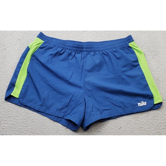 Nike Running Shorts Girls XL Multicolor Athletic Fit Brief Lined Elastic Waist - Picture 1 of 9